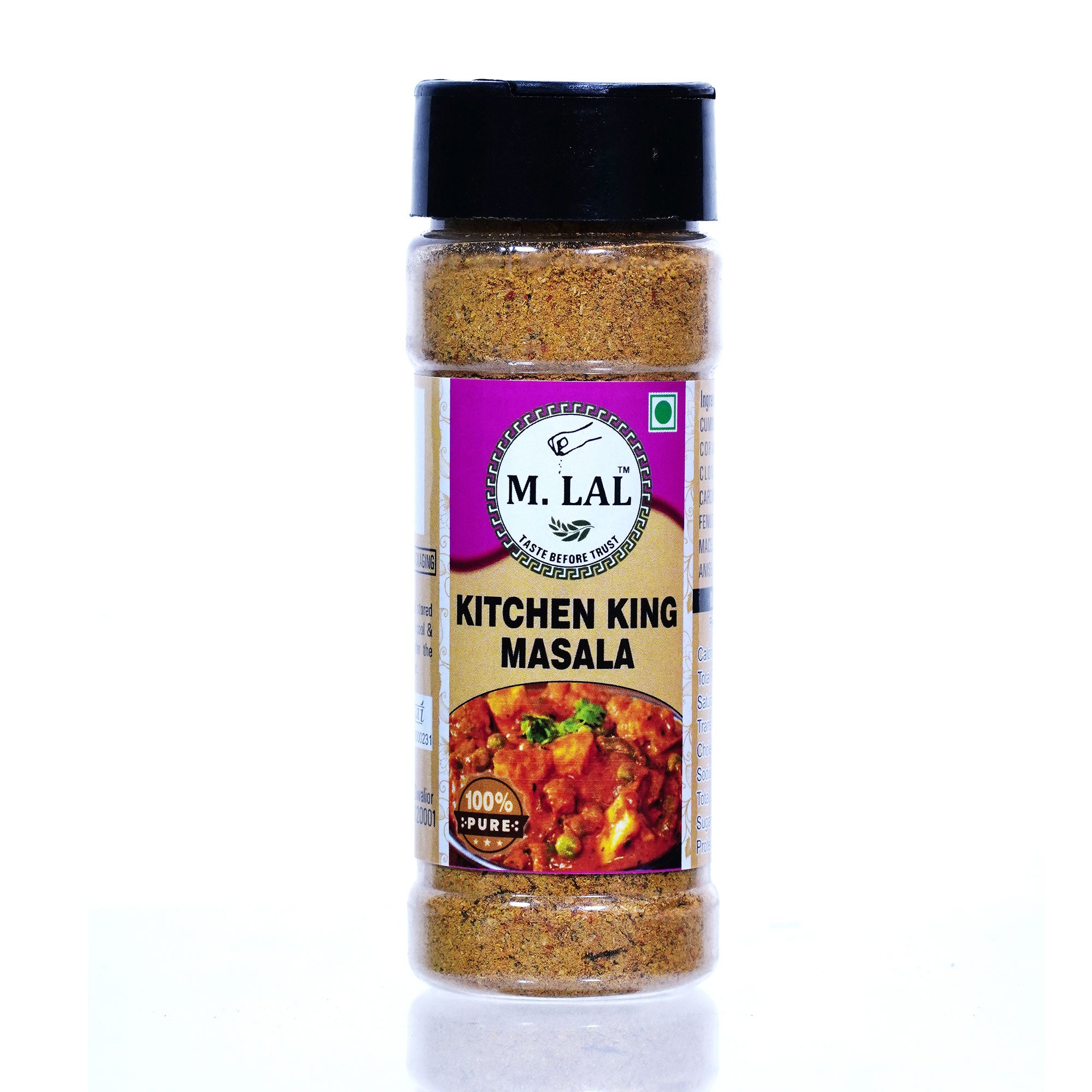 M. Lal Kitchen King Masala 50g – Premium All-Purpose Indian Spice Blend