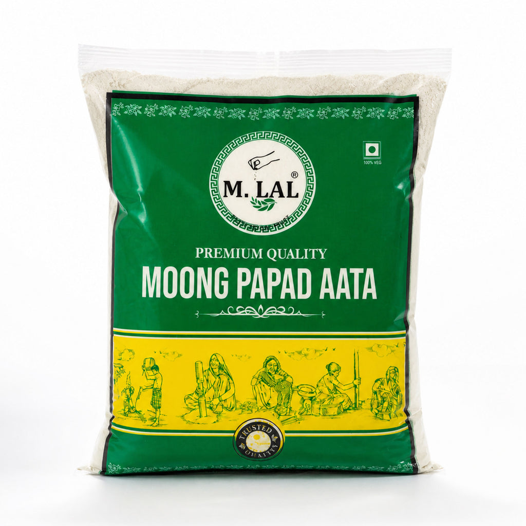 M.Lal Moong Dal Atta (Flour) – High Protein, Gluten-Free, Stone Ground