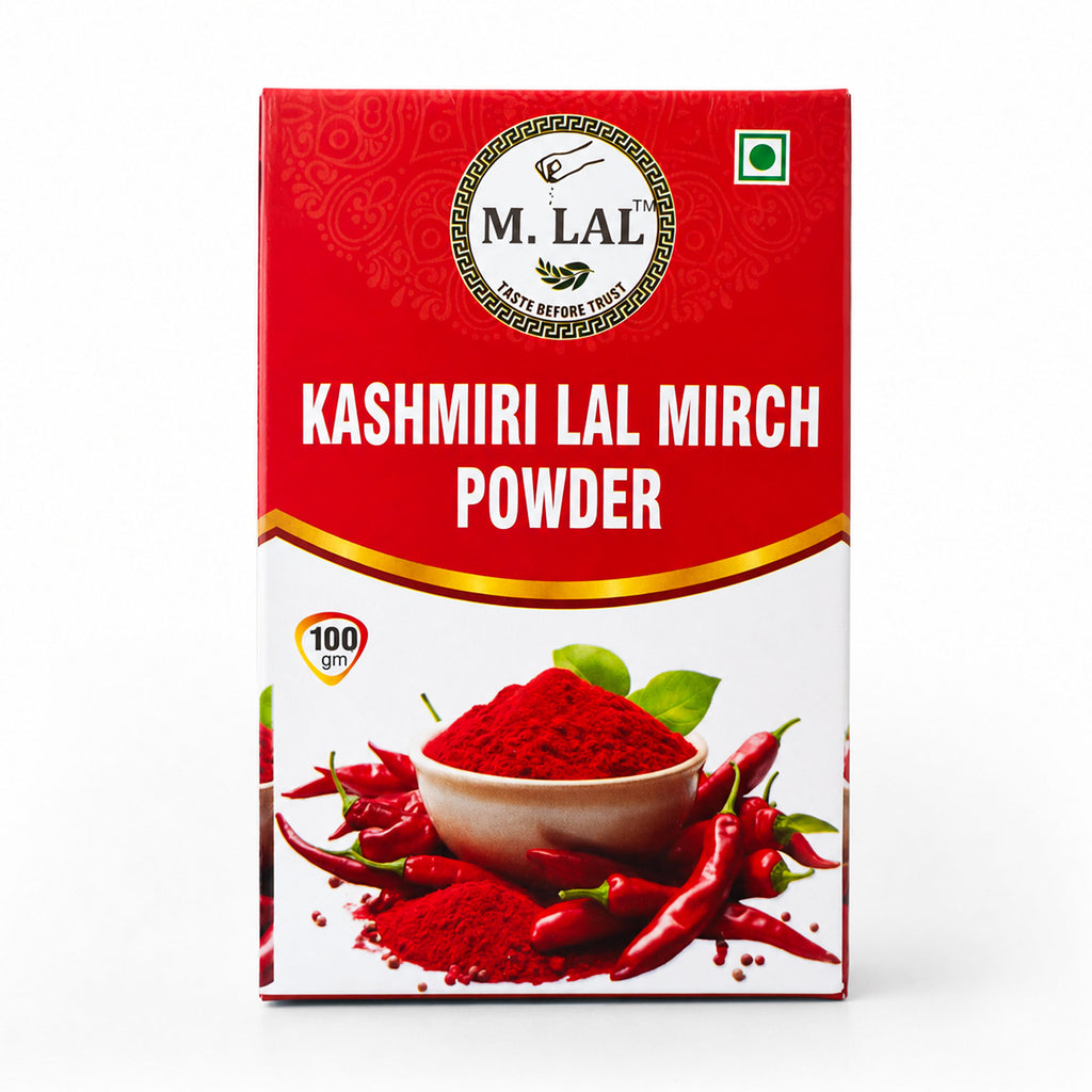 MLAL Kashmiri Lal Mirch Powder – Deep Color & Mild Heat