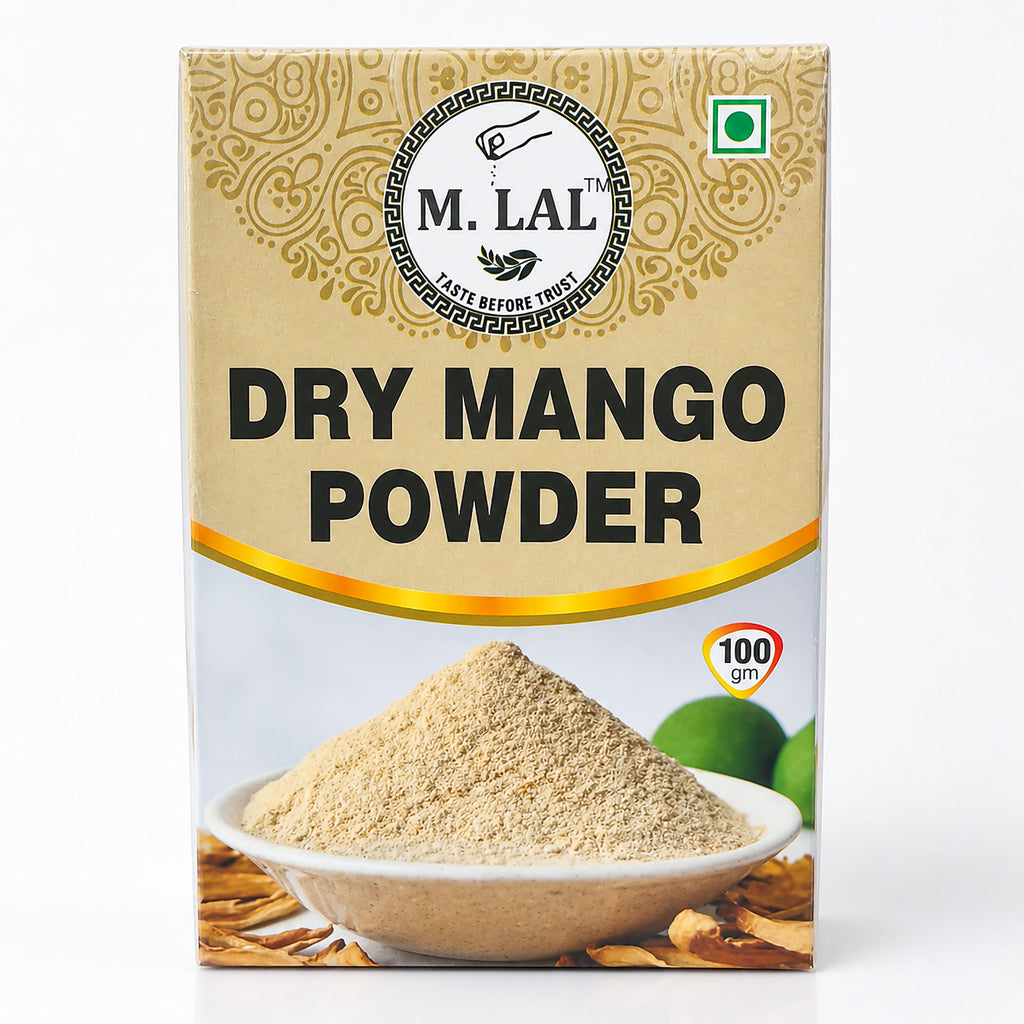 M.Lal Dry Mango Powder (Amchur) – Tangy Taste, Finely Ground, Quality Checked
