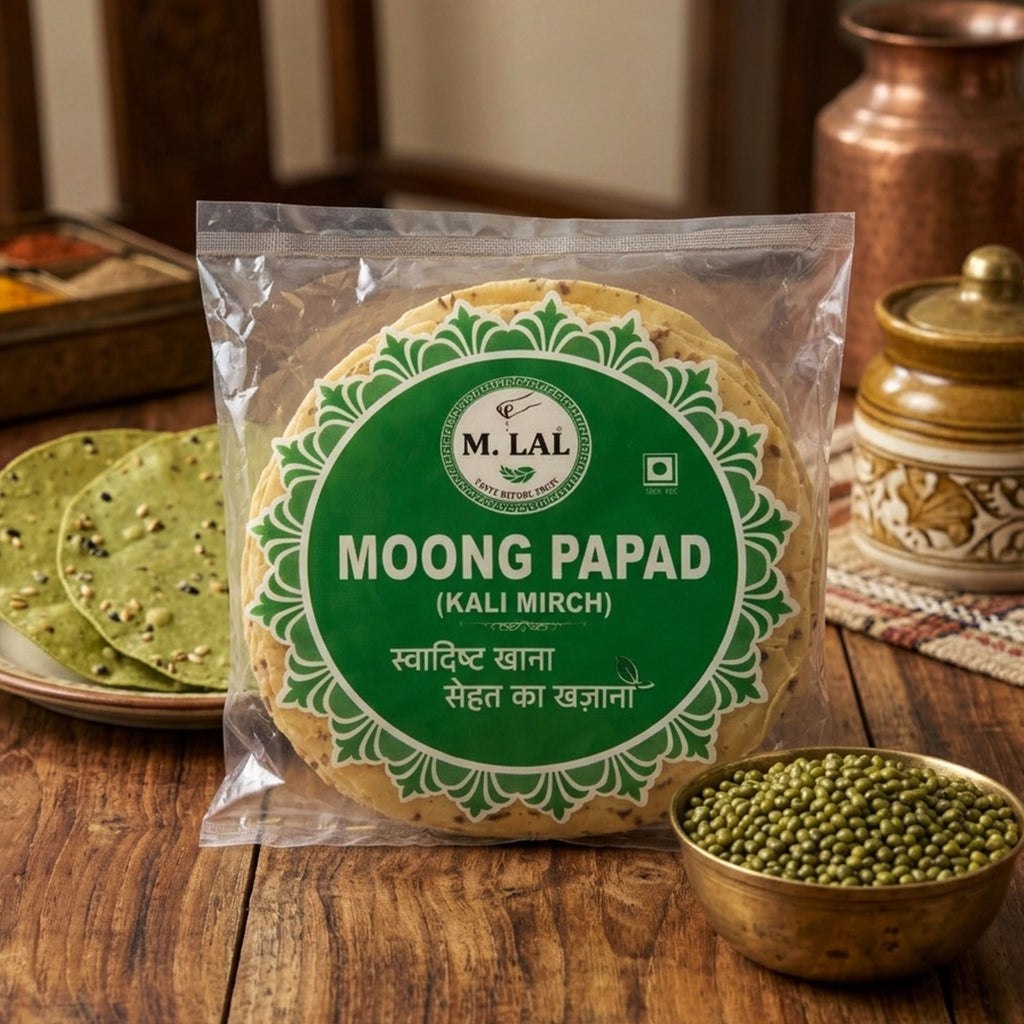 MLAL Handmade Signature Moong Daal Papad