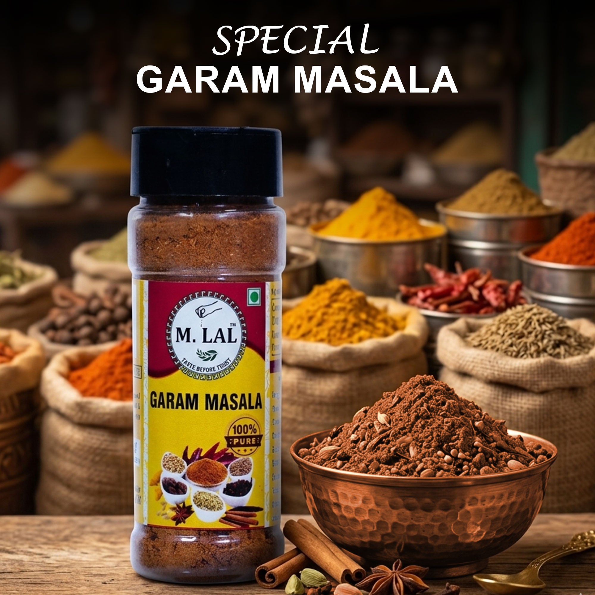 Classic Garam Masala Powder – Bold & Fragrant Mix