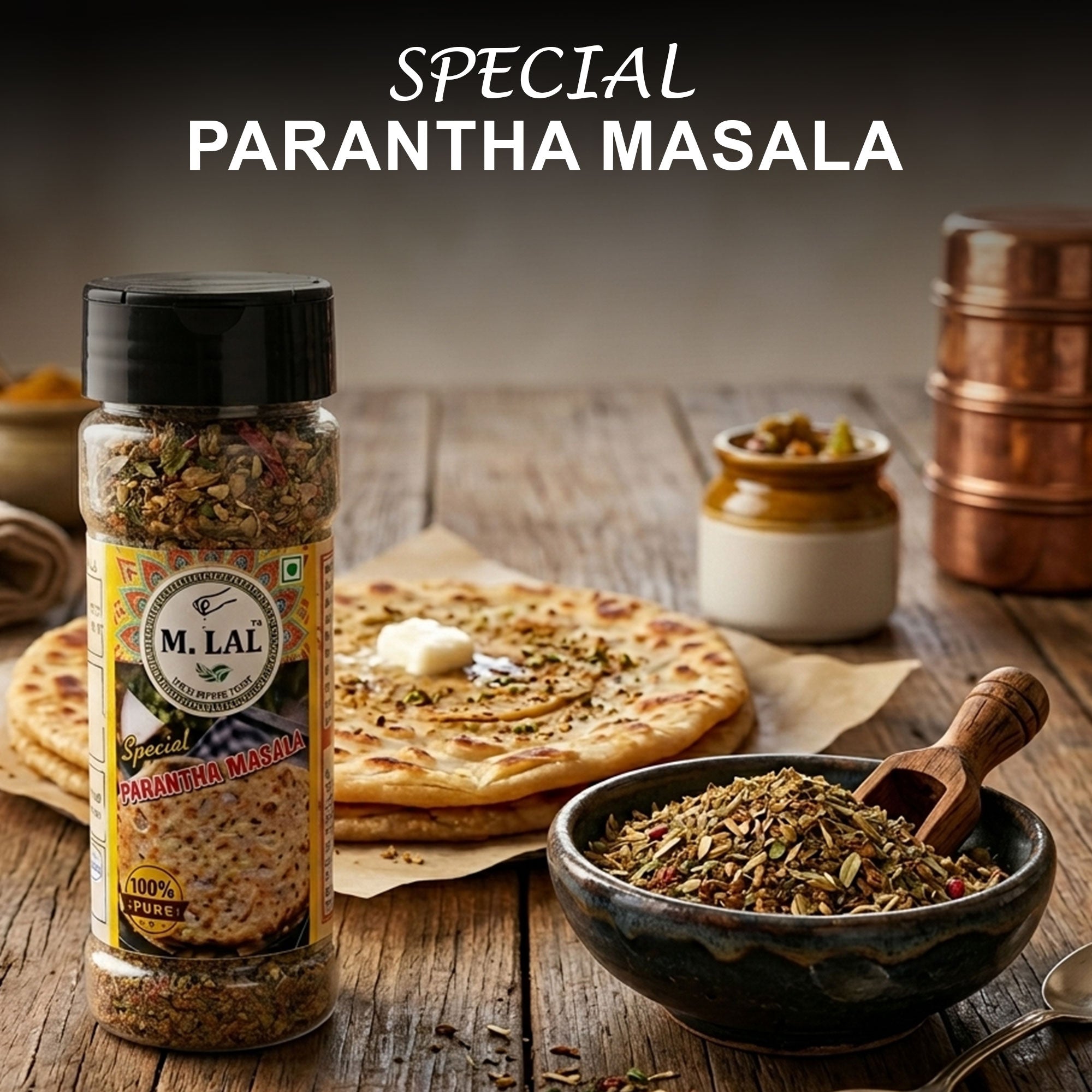 M. Lal Paratha Masala 50g – Flavorful Spice Mix for Perfect Parathas