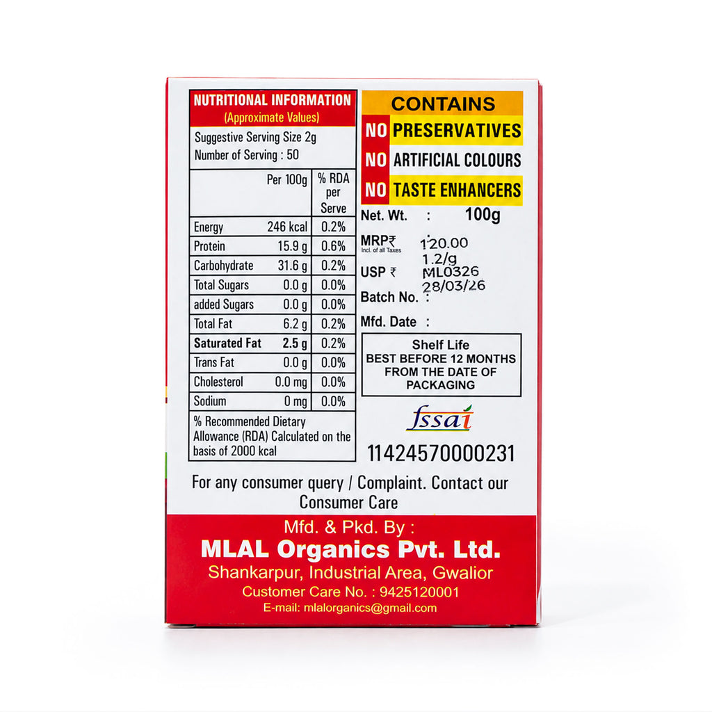 MLAL Kashmiri Lal Mirch Powder – Deep Color & Mild Heat