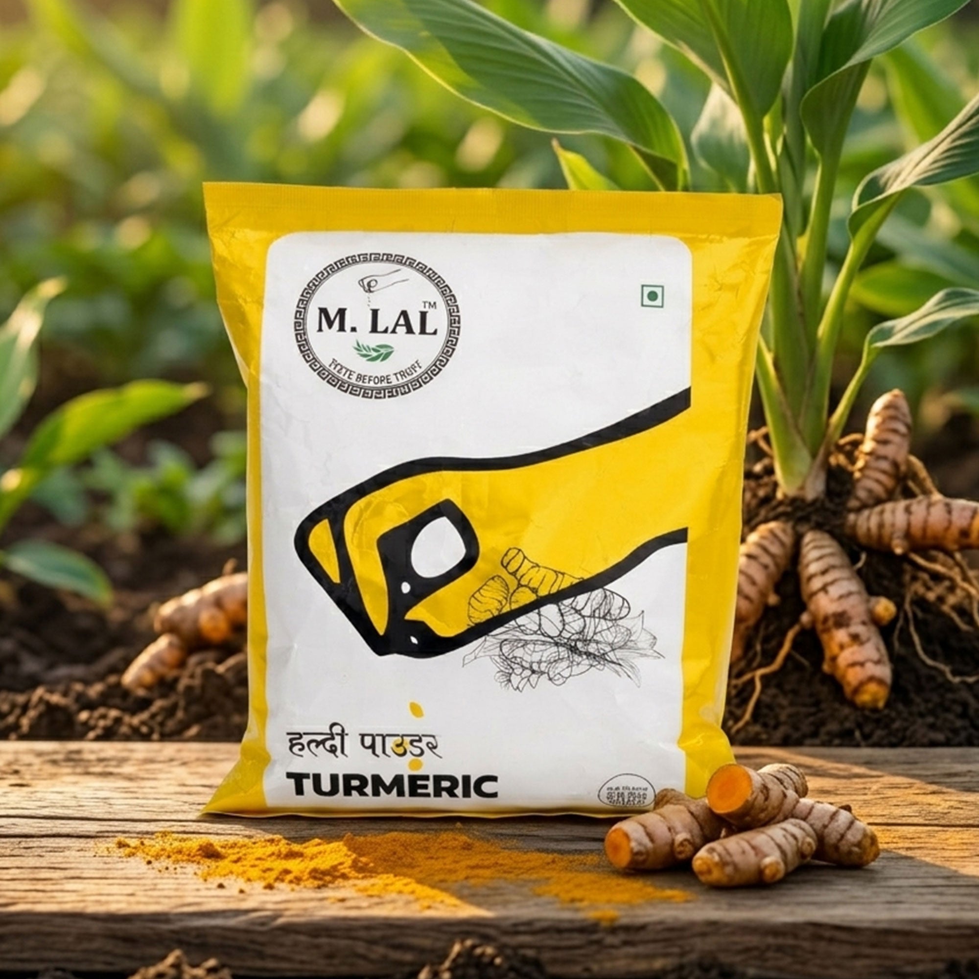 MLAL Shuddh Premium Haldi Powder (500g) 🌿 | Pure, Natural & Authentic Turmeric