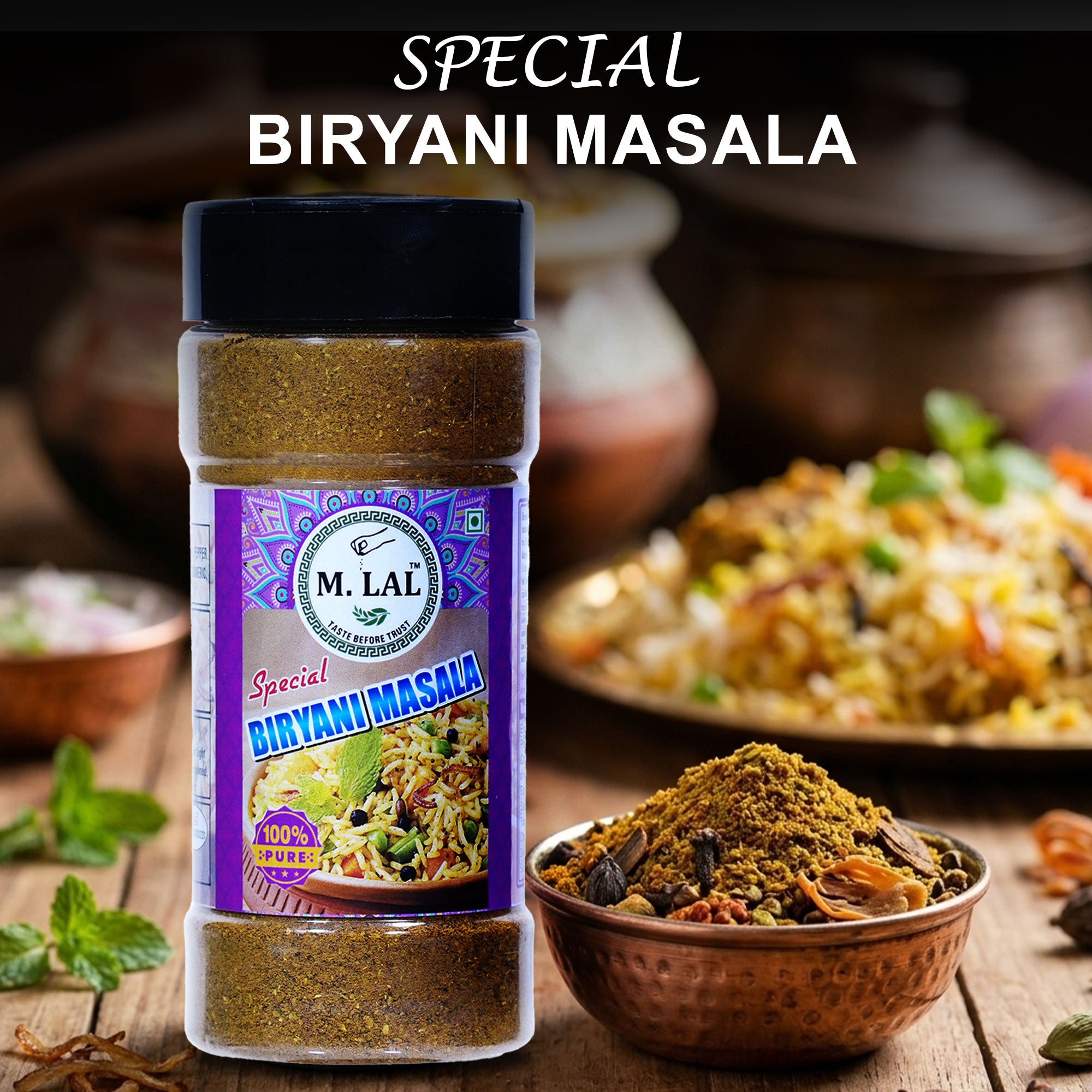 Classic Biryani Masala 100g – Restaurant-Style Taste Mix