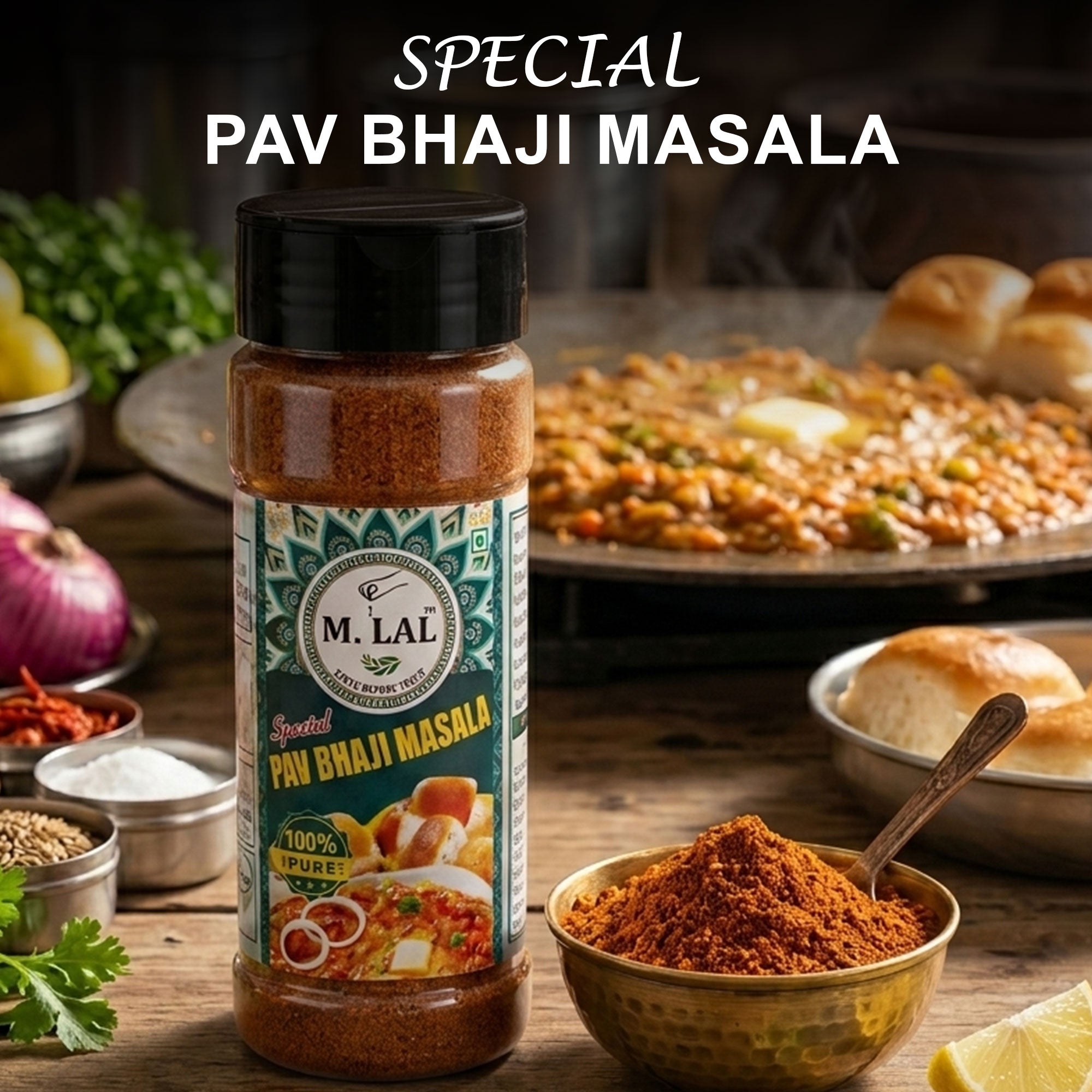 Special Pav Bhaji Masala 100g – Perfect Street-Style Taste
