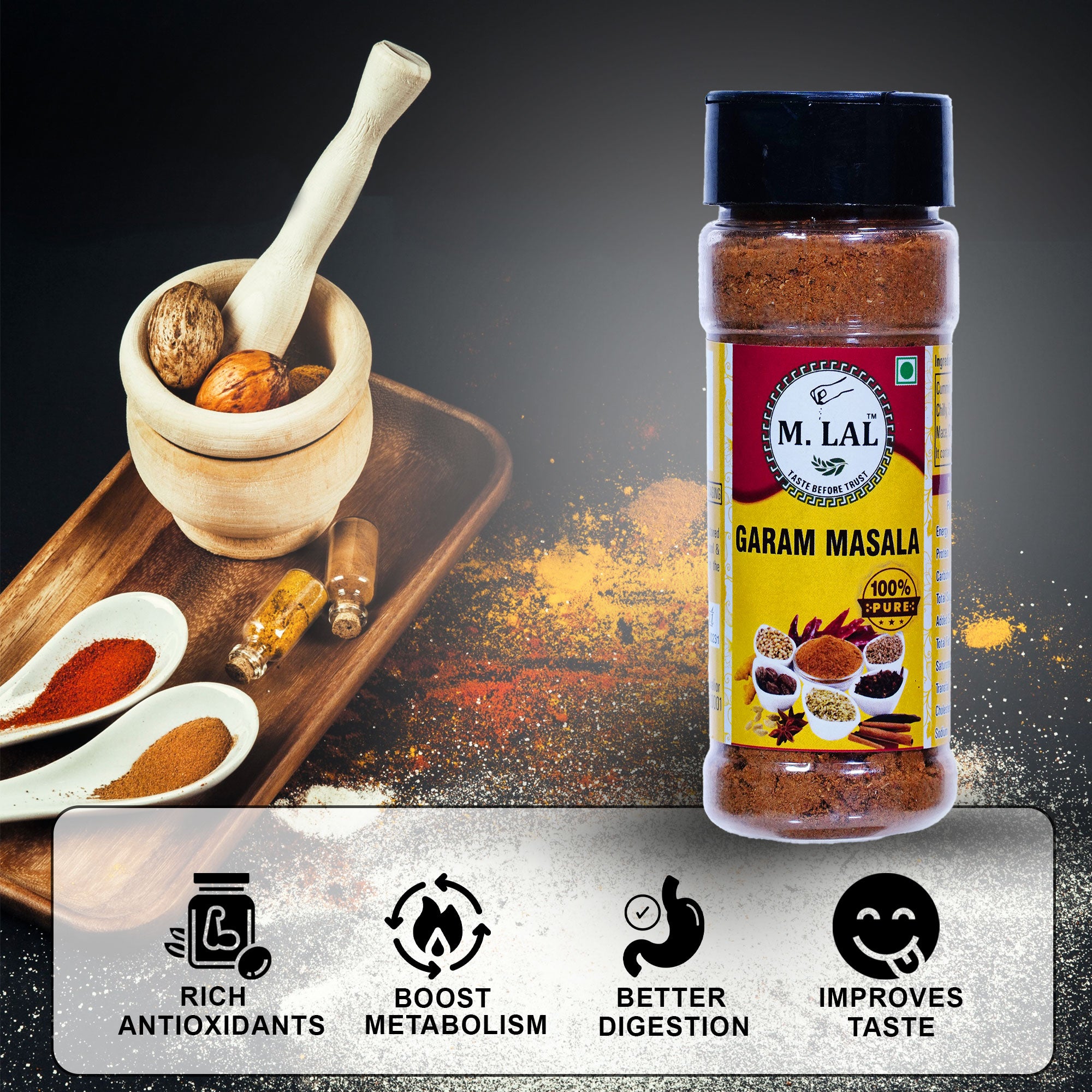 Classic Garam Masala Powder – Bold & Fragrant Mix