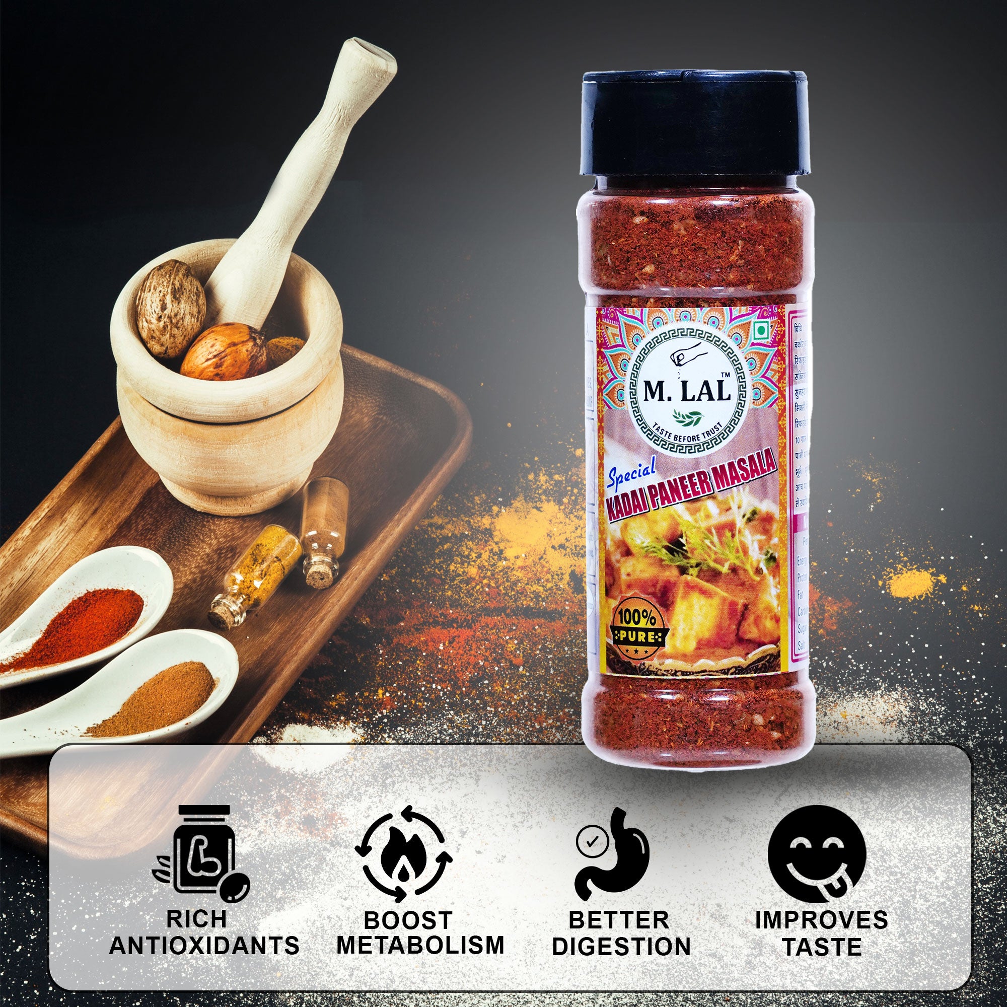 M. Lal Shikanji Masala 50g – Tangy & Spicy Lemon Drink Mix