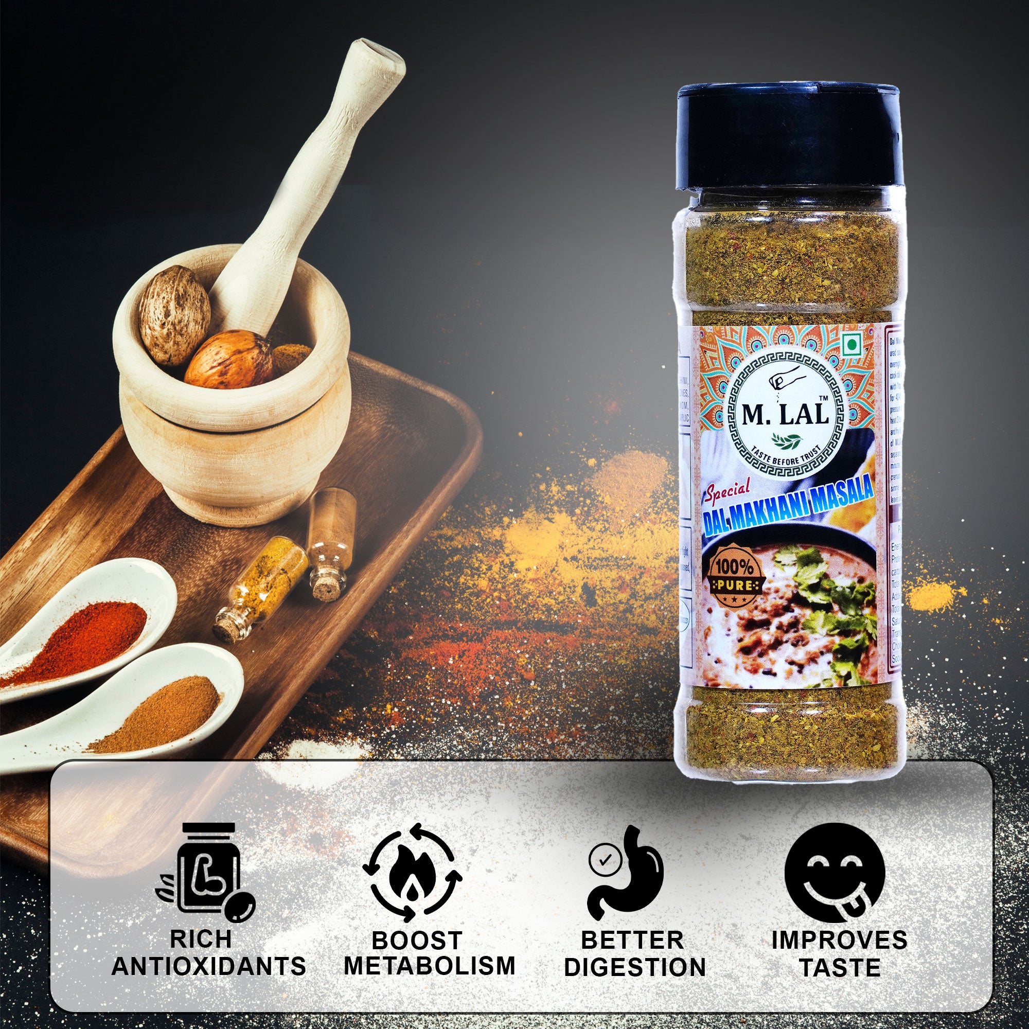 Premium Dal Makhani Masala – Restaurant-Style Taste at Home
