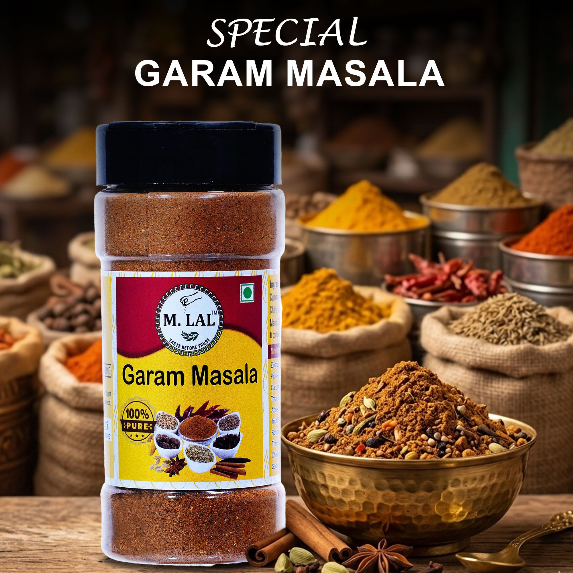 Special Garam Masala 100g – Warm & Flavorful Spice Blend