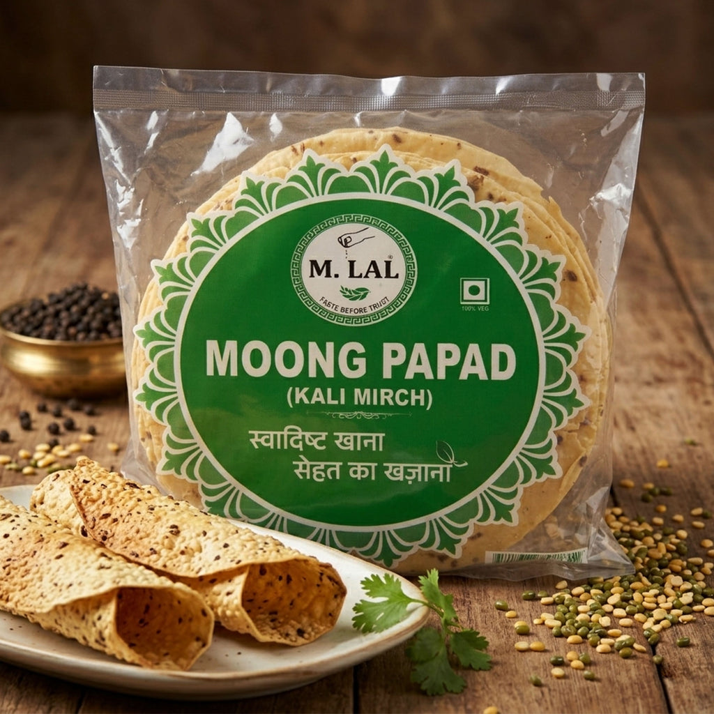 MLAL Handmade Signature Moong Daal Papad