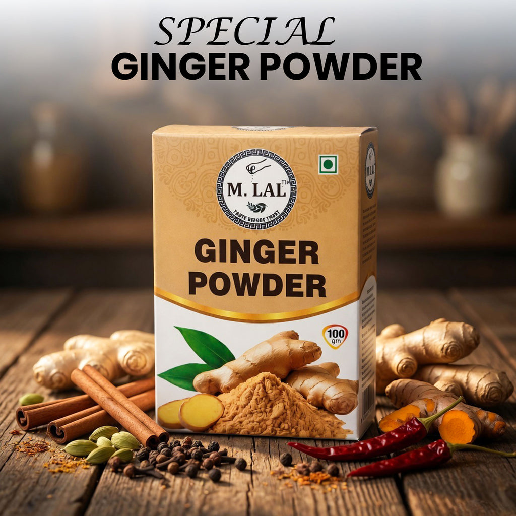 MLAL Ginger Powder (Adrak Powder) – Strong Aroma & Bold Flavor
