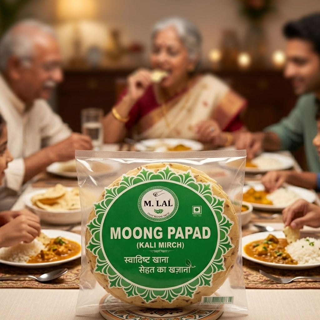 MLAL Handmade Signature Moong Daal Papad