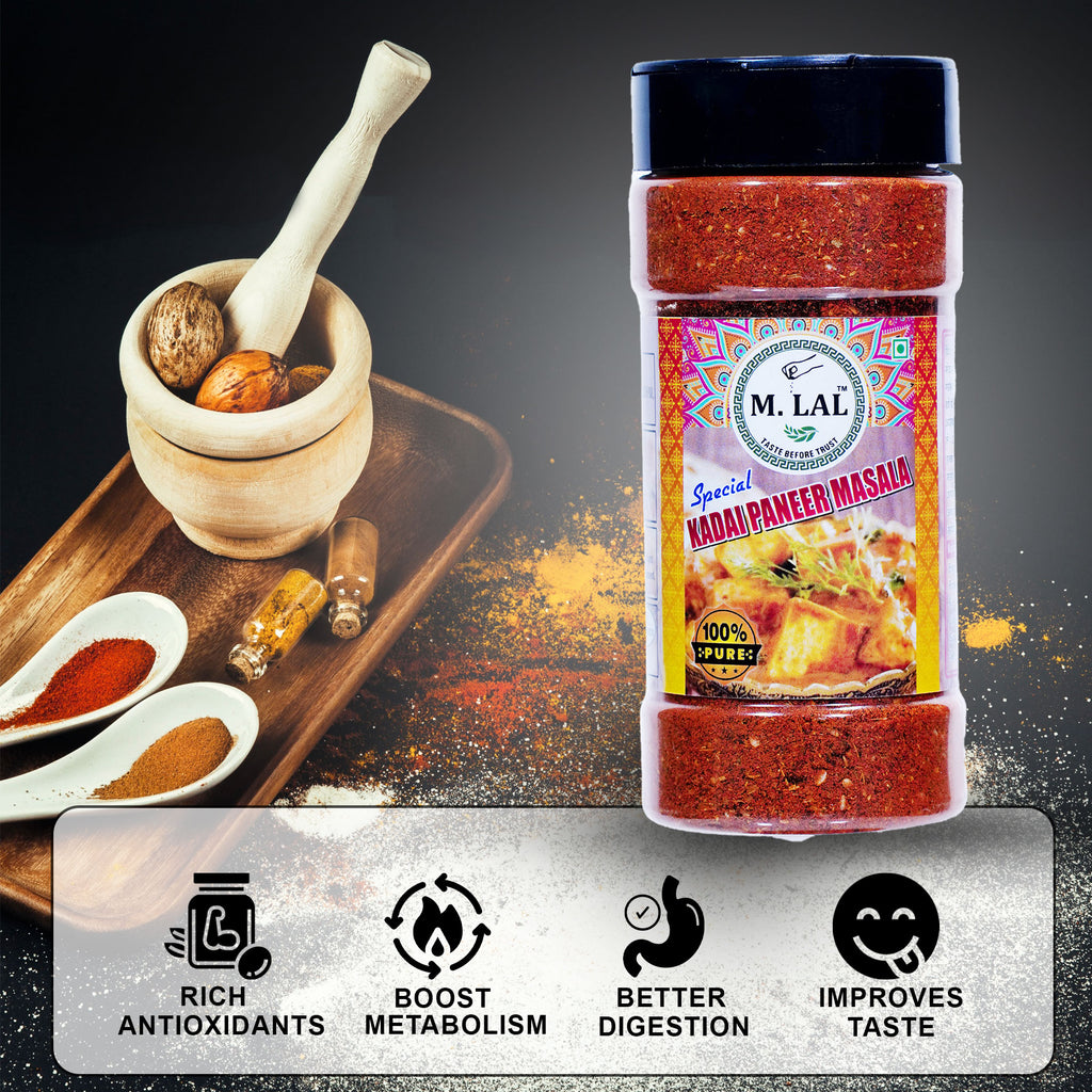 Authentic Kadhai Paneer Masala 100g – Bold Punjabi Flavor Blend