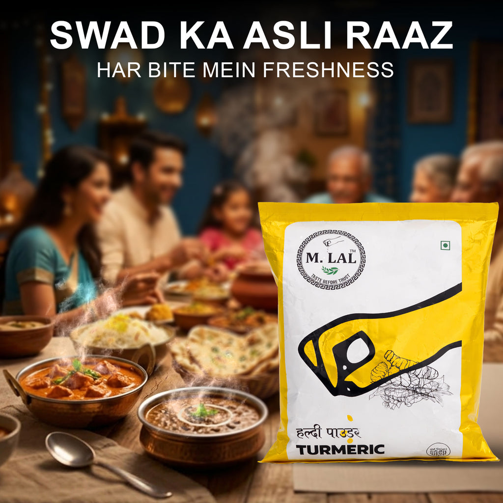 MLAL Shuddh Premium Haldi Powder (500g) 🌿 | Pure, Natural & Authentic Turmeric