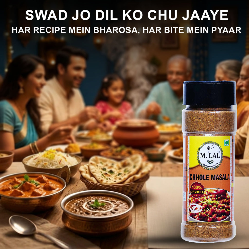 Traditional Chhole Masala – Bold & Aromatic Spice Blend