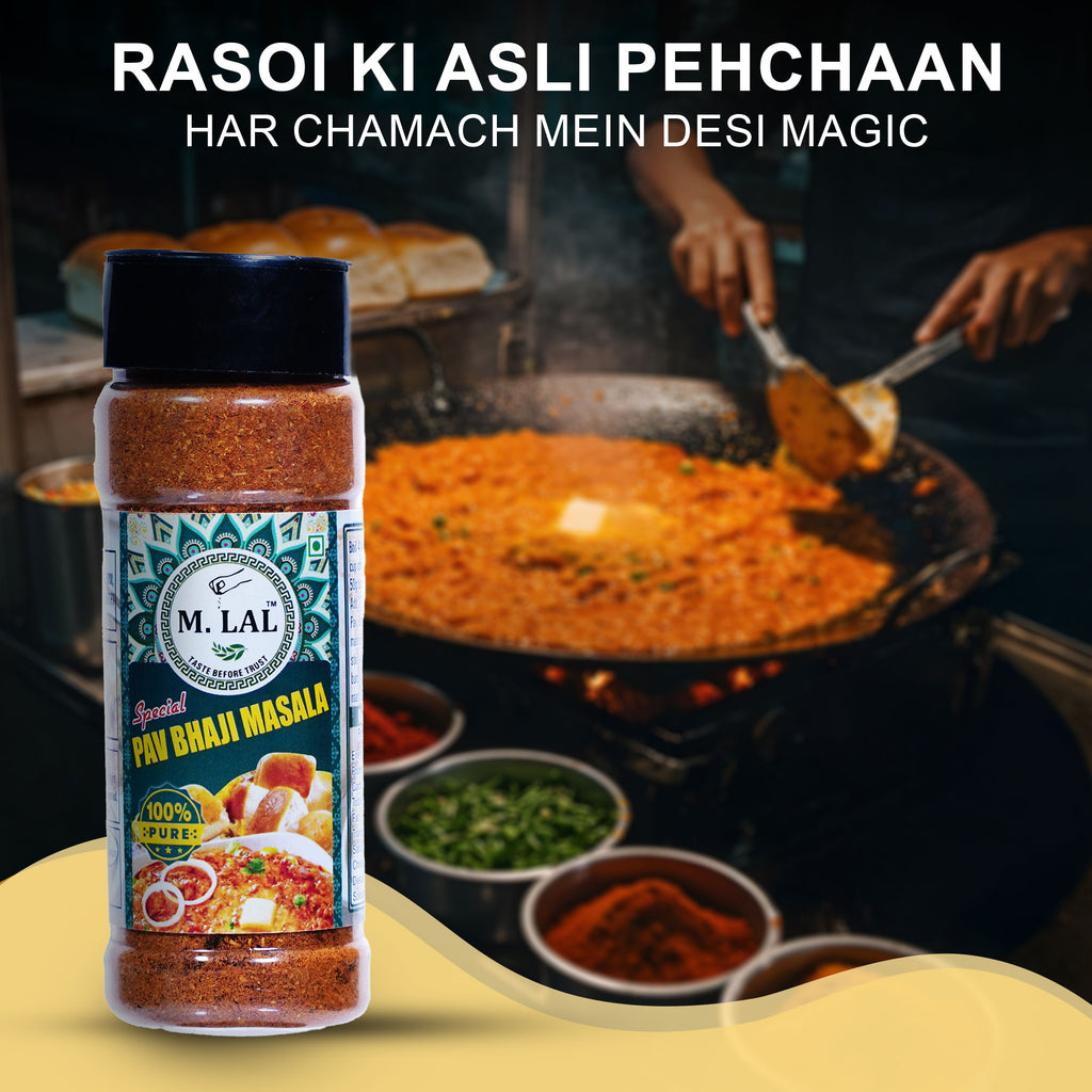 Authentic Pav Bhaji Masala – 50g | Rich & Aromatic Mumbai Style Blend