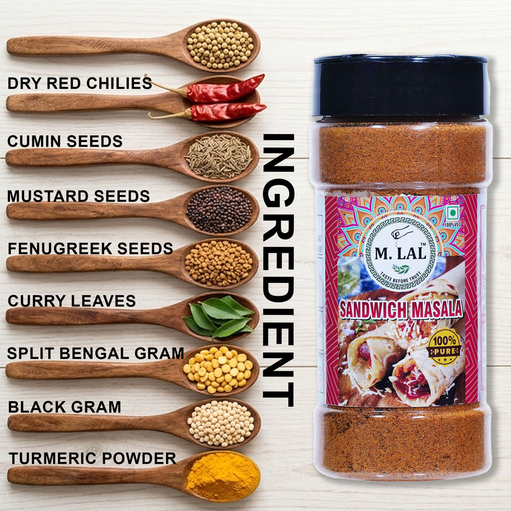 Classic Sandwich Masala 100g– Perfect Tangy Spice Blend