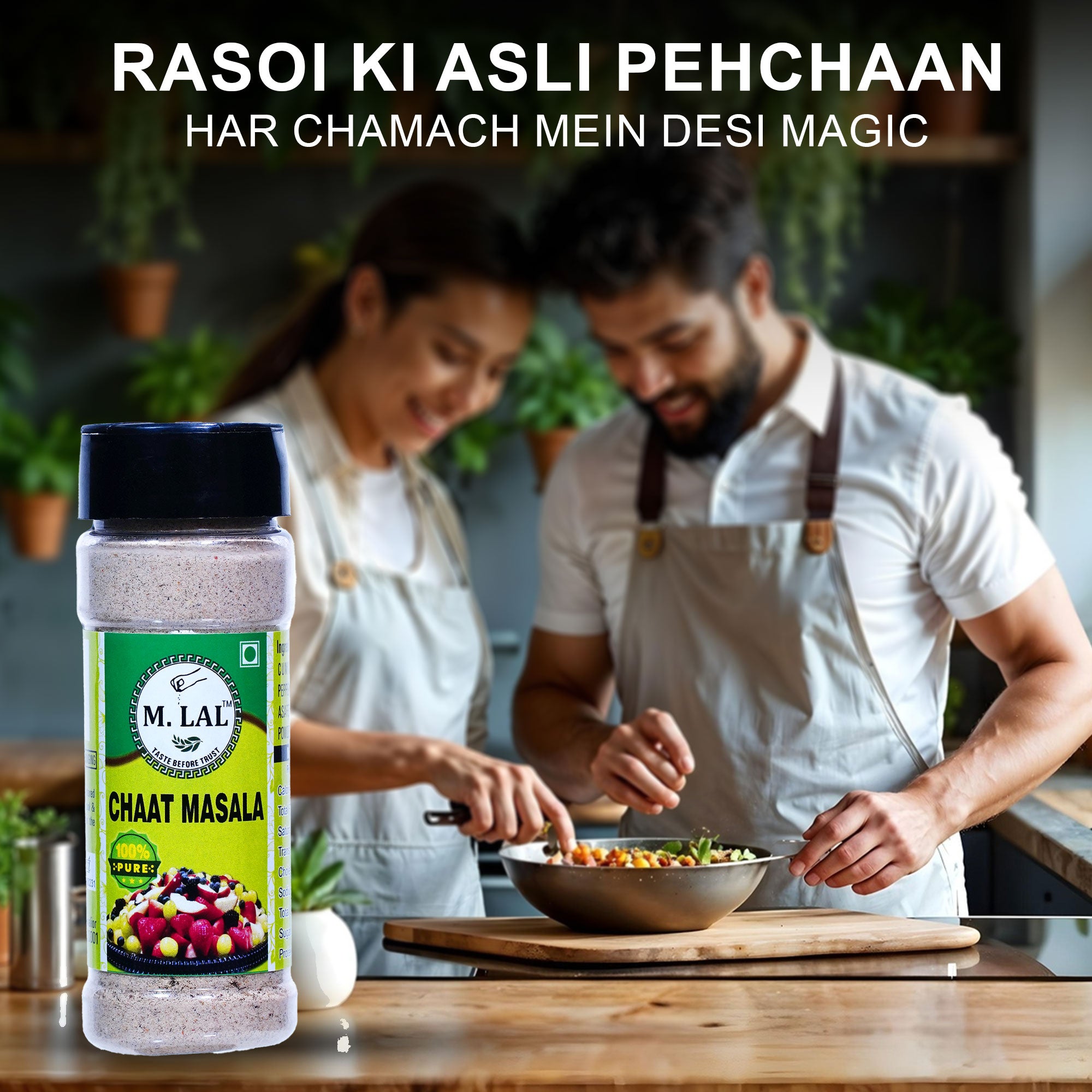 Classic Indian Chaat Masala – Tangy & Spicy Flavor Booster