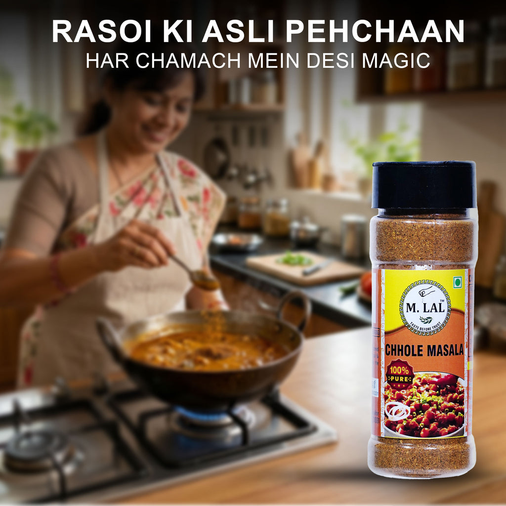Traditional Chhole Masala – Bold & Aromatic Spice Blend