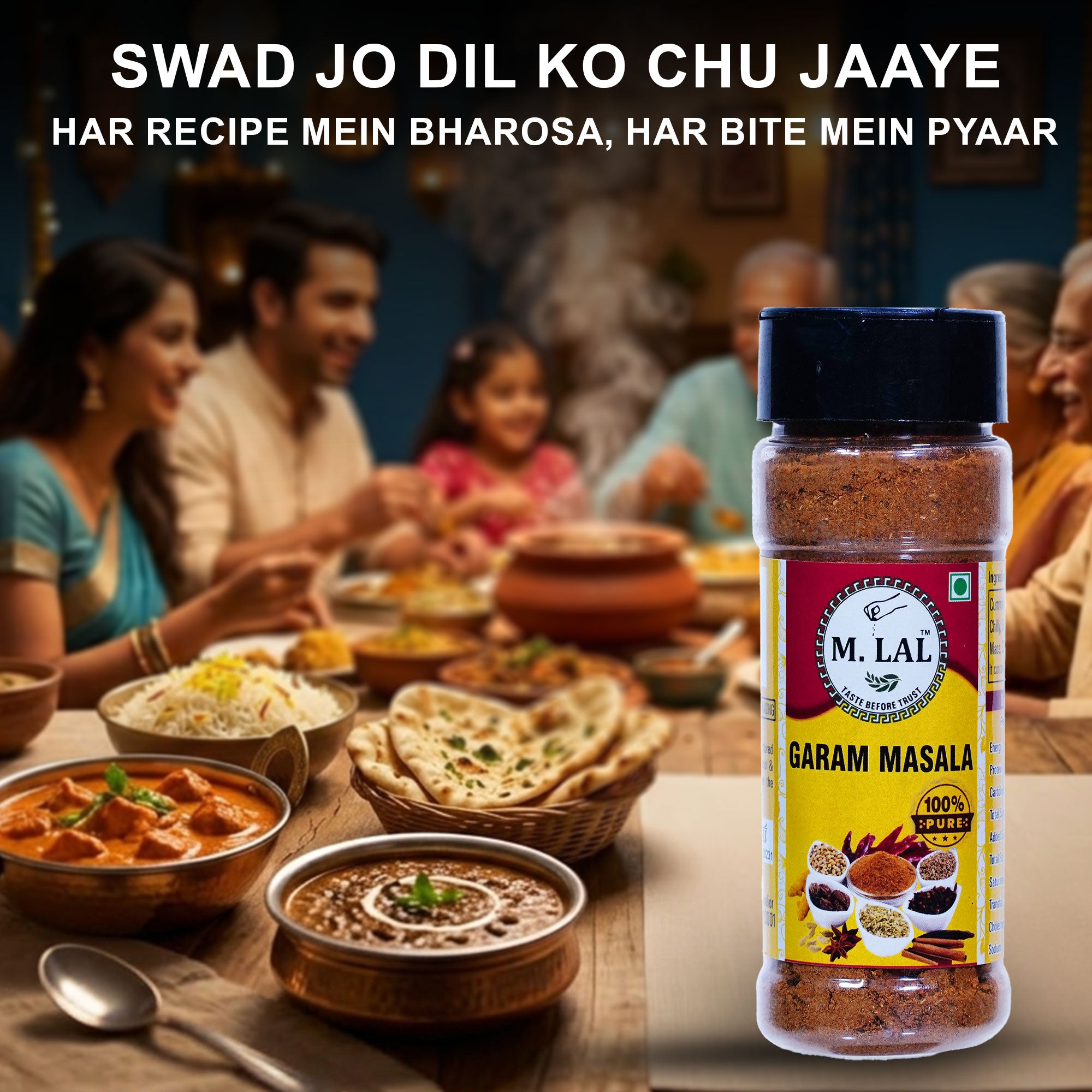 Classic Garam Masala Powder – Bold & Fragrant Mix