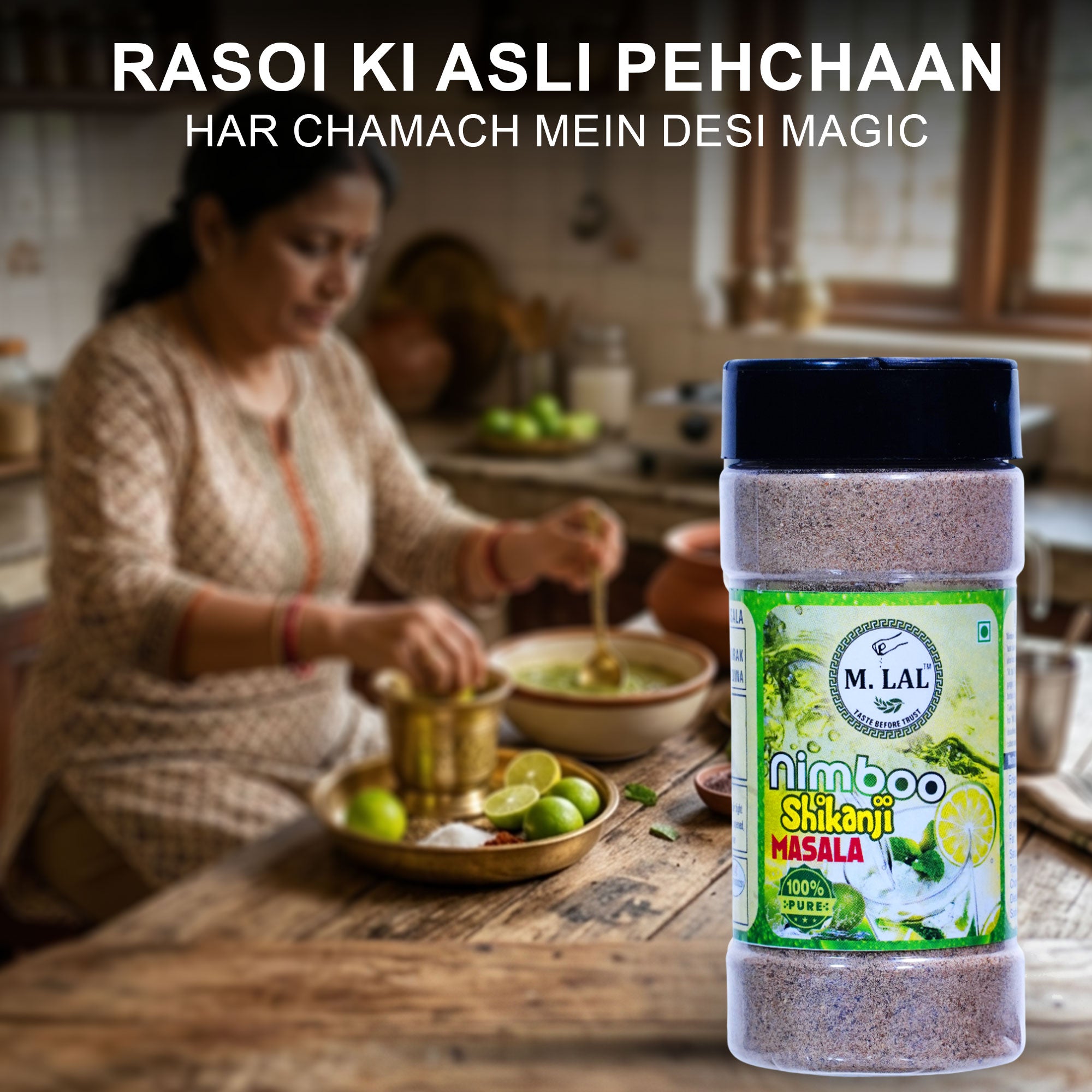 Special Shikanji Masala 100g – Refreshing & Chatpata Taste