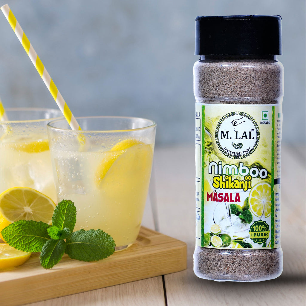 M. Lal Shikanji Masala – Refreshing Lemon Drink Spice Mix
