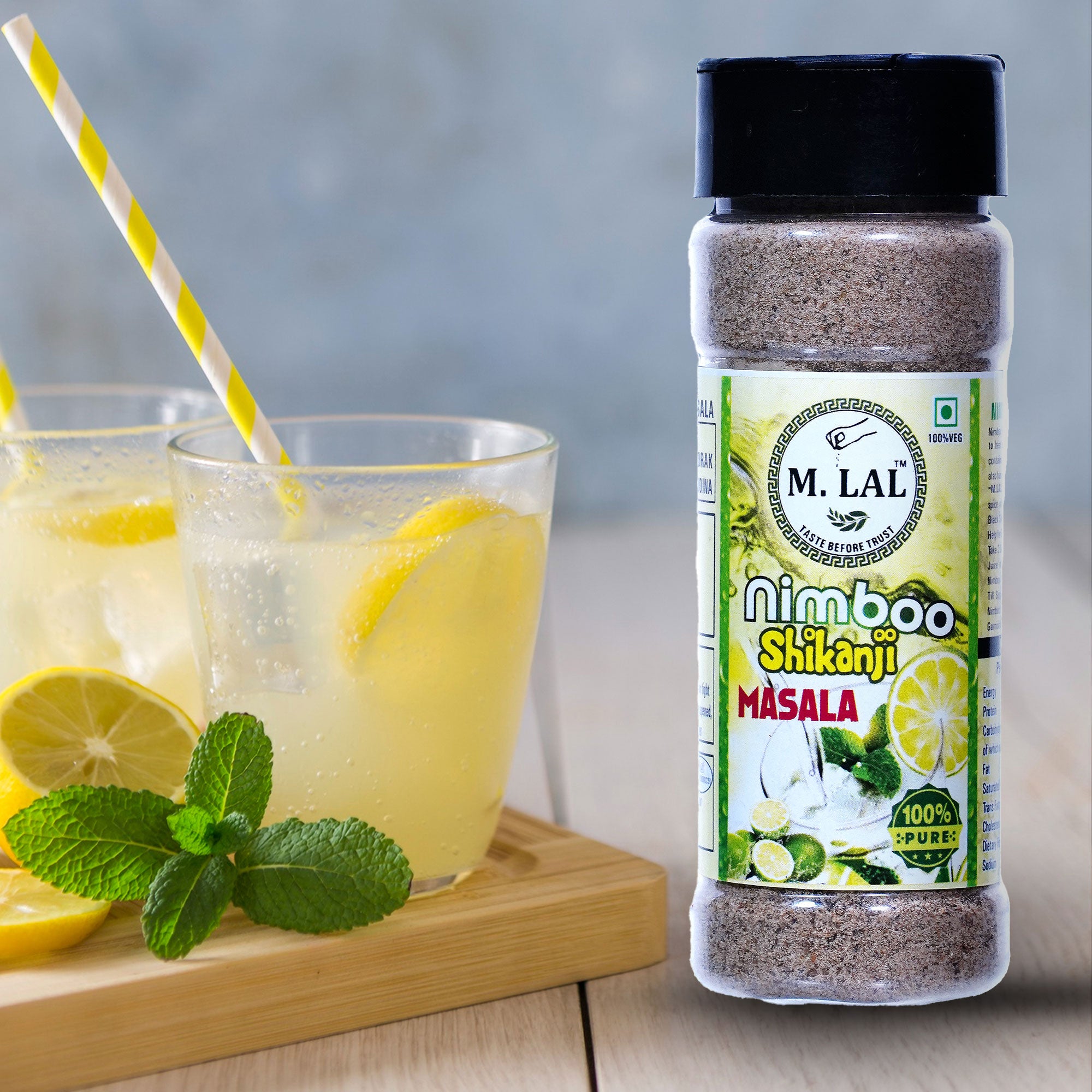 M. Lal Shikanji Masala – Refreshing Lemon Drink Spice Mix