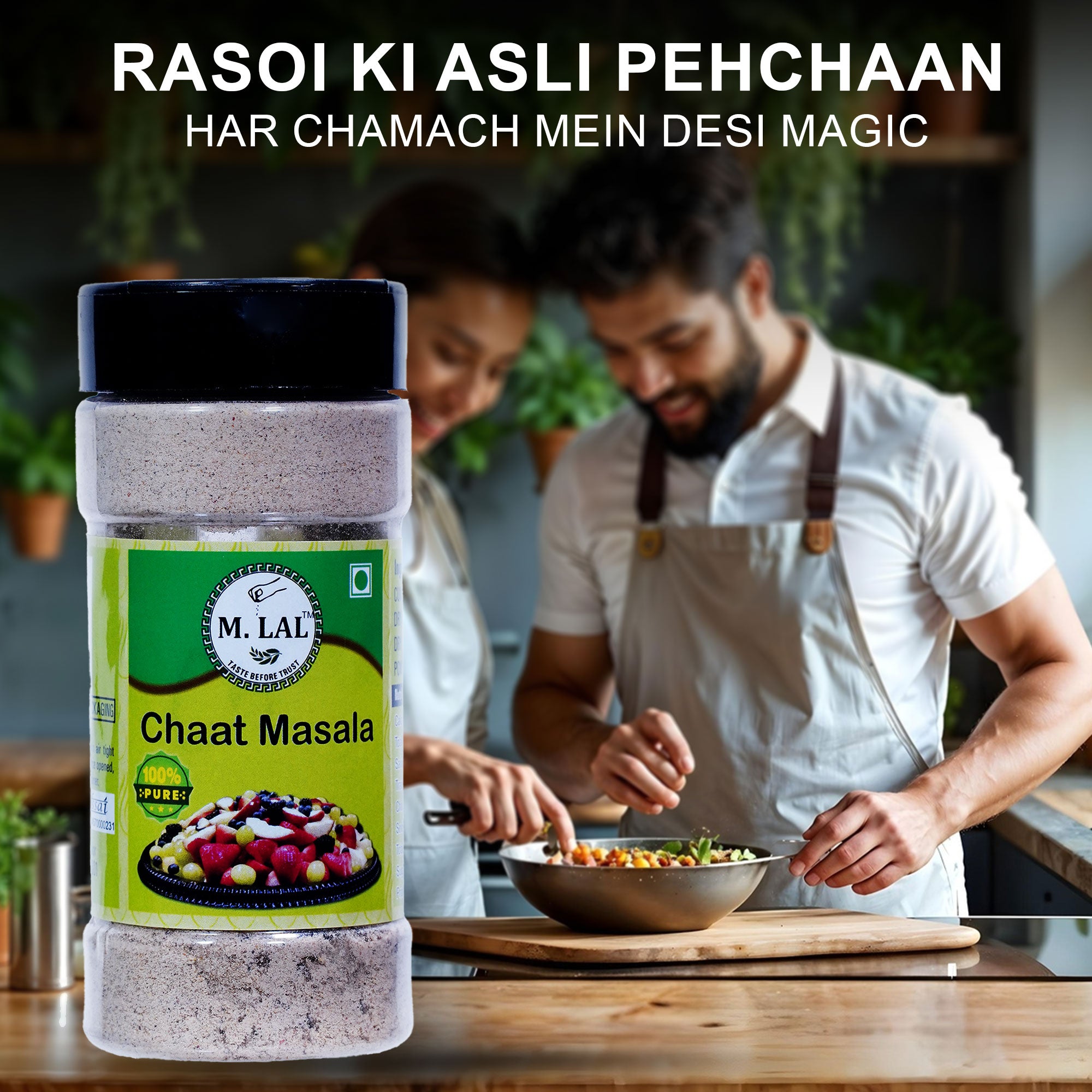 Premium Chaat Masala 100g – Tangy & Chatpata Spice Blend