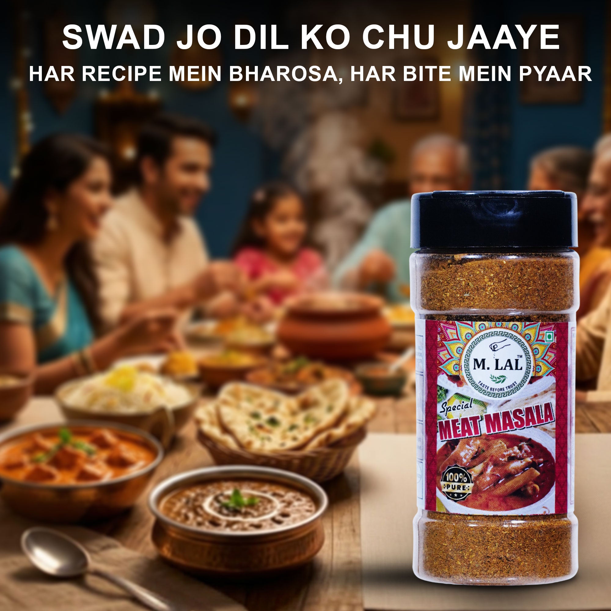 Traditional Meat Masala 100g – Deep & Aromatic Spice Mix