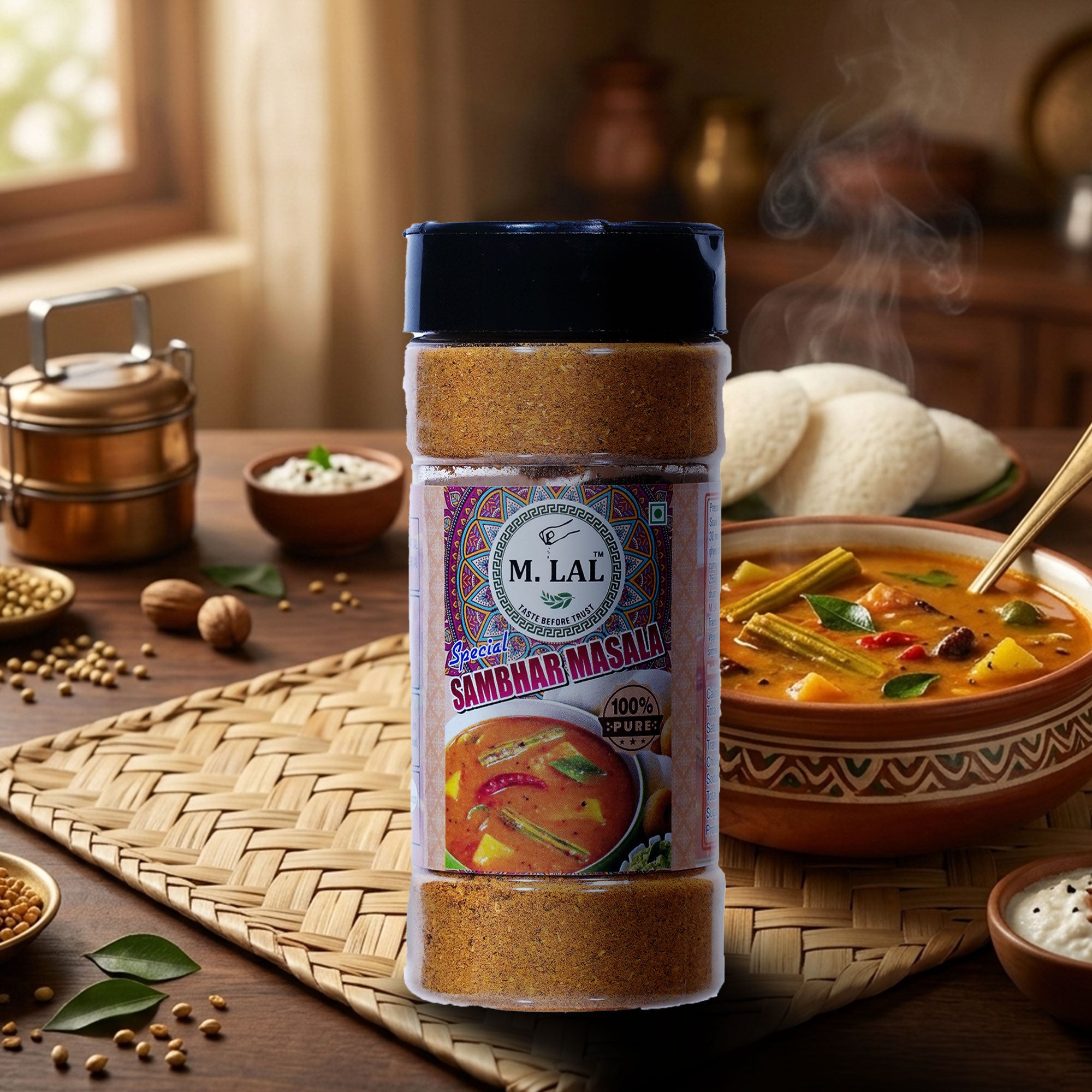 Special Sambhar Masala 100g – Restaurant-Style South Indian Taste