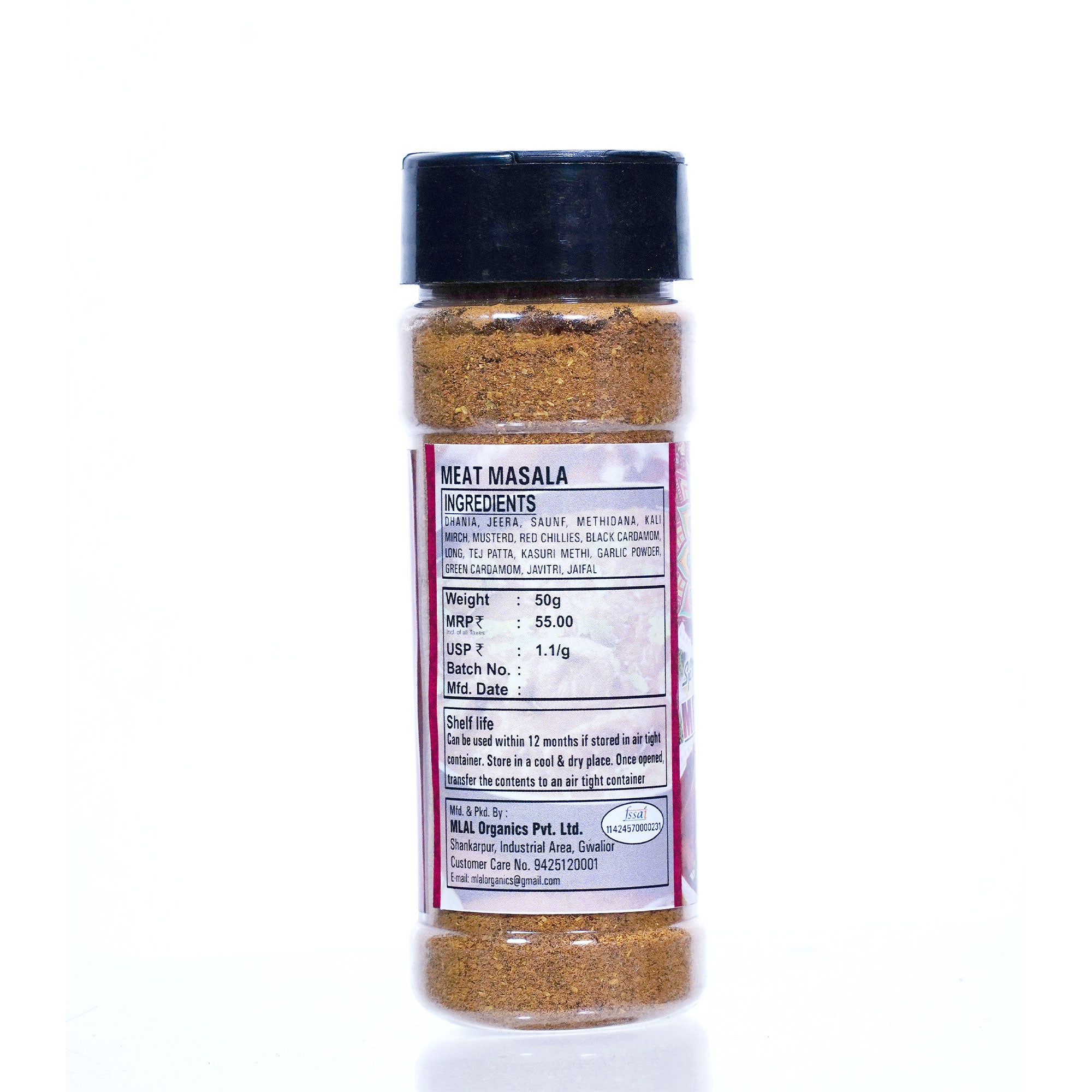 M. Lal Meat Masala 50g – Authentic Indian Spice Blend for Meat Dishes