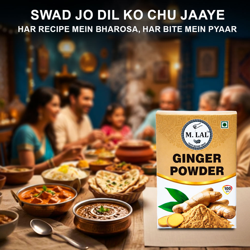MLAL Ginger Powder (Adrak Powder) – Strong Aroma & Bold Flavor